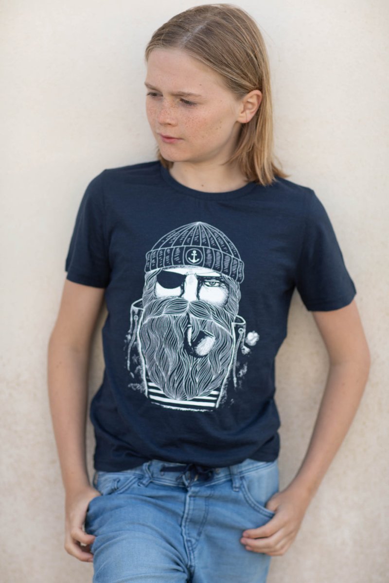 Kinder T - Shirt Blue Sailor - Ankerherz Verlag