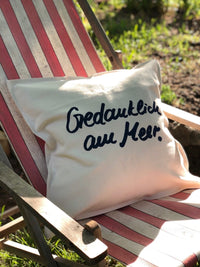 Kissenhülle Gedanklich am Meer - Ankerherz Verlag