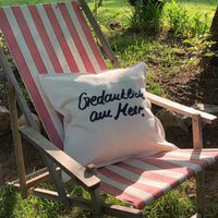 Kissenhülle Gedanklich am Meer - Ankerherz Verlag