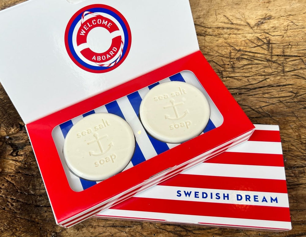 Meersalz-Seife Geschenkbox von Swedish Dream - Ankerherz Verlag