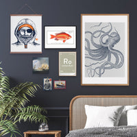 Poster Goldfisch 30x40 - Ankerherz Verlag