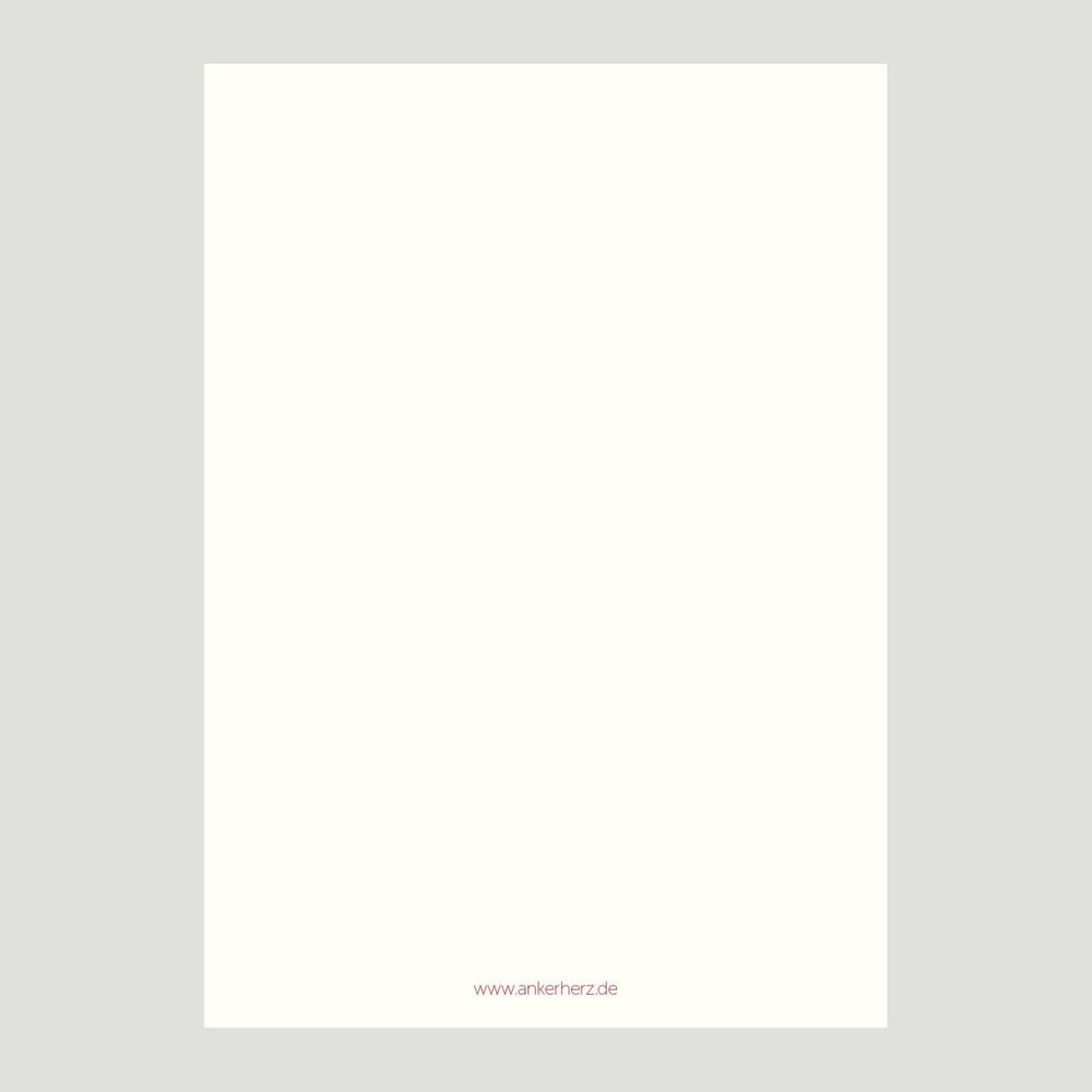 Postkarte Ich will Meer - Ankerherz Verlag