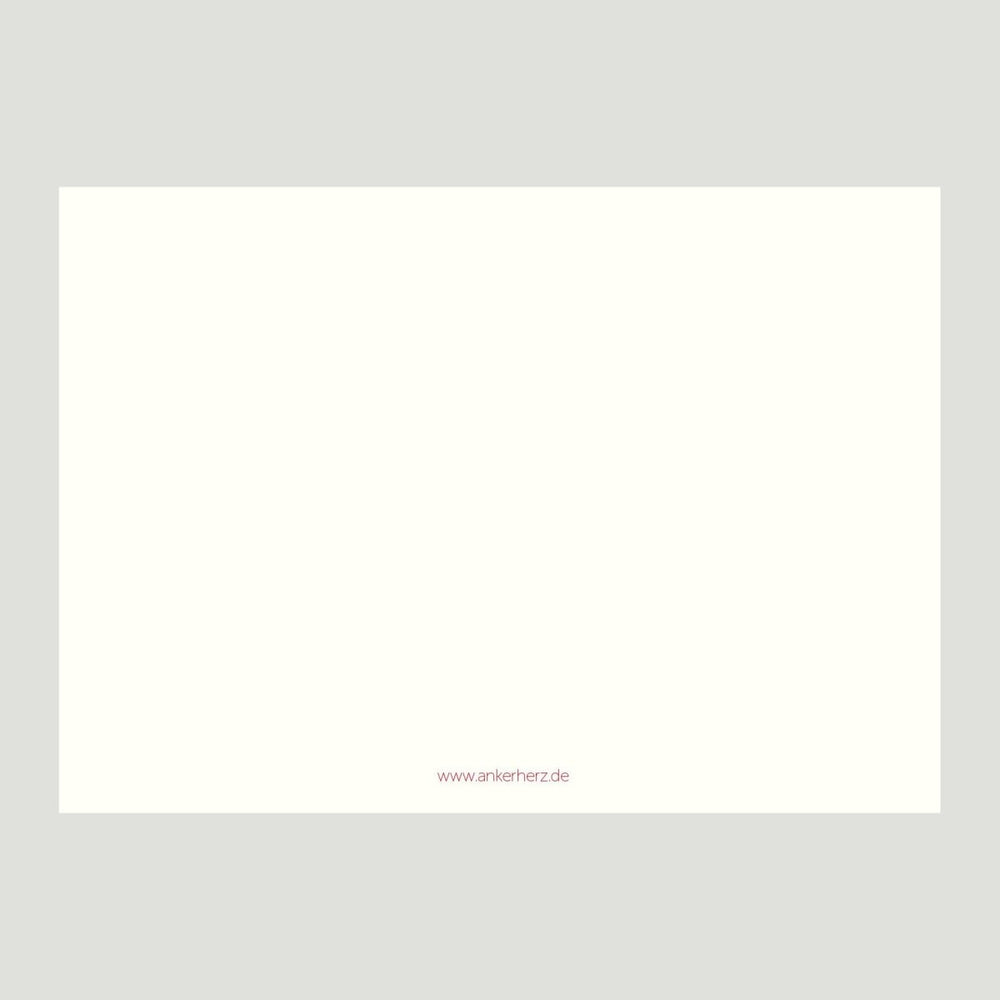 Postkarte Meer Mut - Ankerherz Verlag