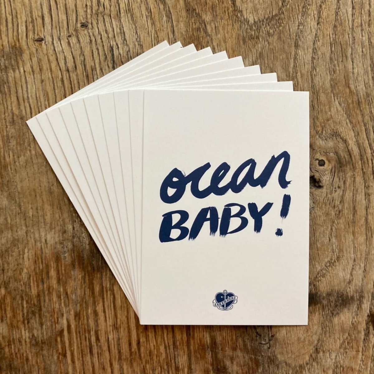 Postkarte Ocean Baby - Ankerherz Verlag