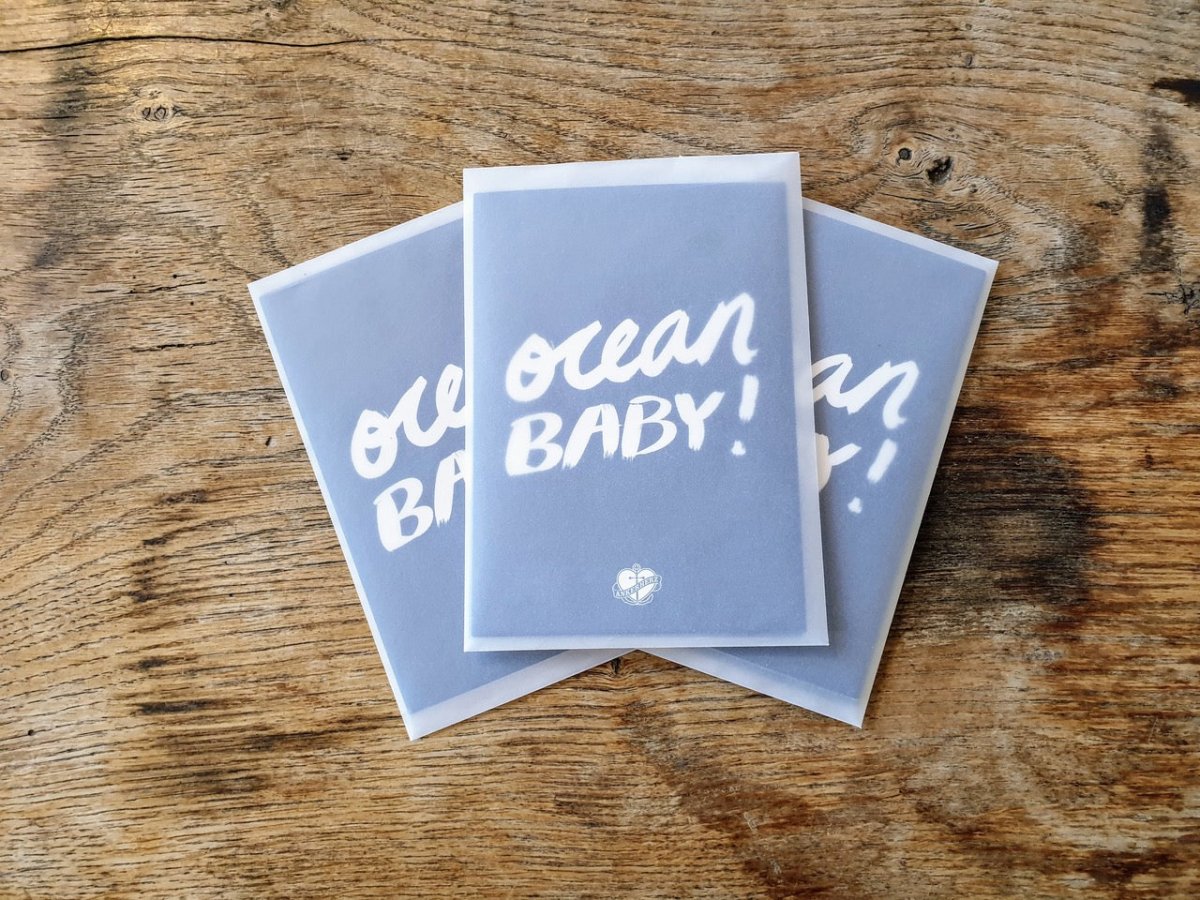 Postkarte Ocean Baby - Ankerherz Verlag