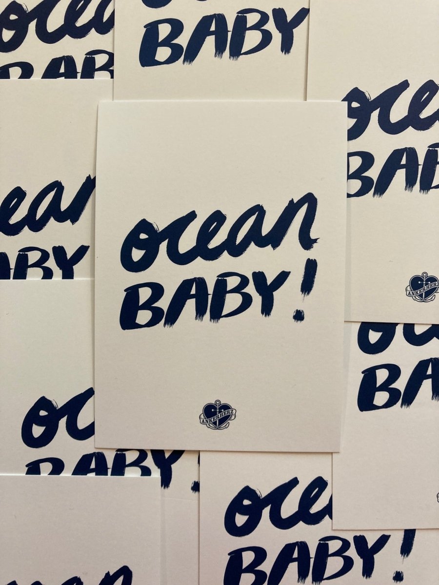 Postkarte Ocean Baby - Ankerherz Verlag