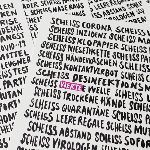 Postkarte Sch... Corona - Ankerherz Verlag