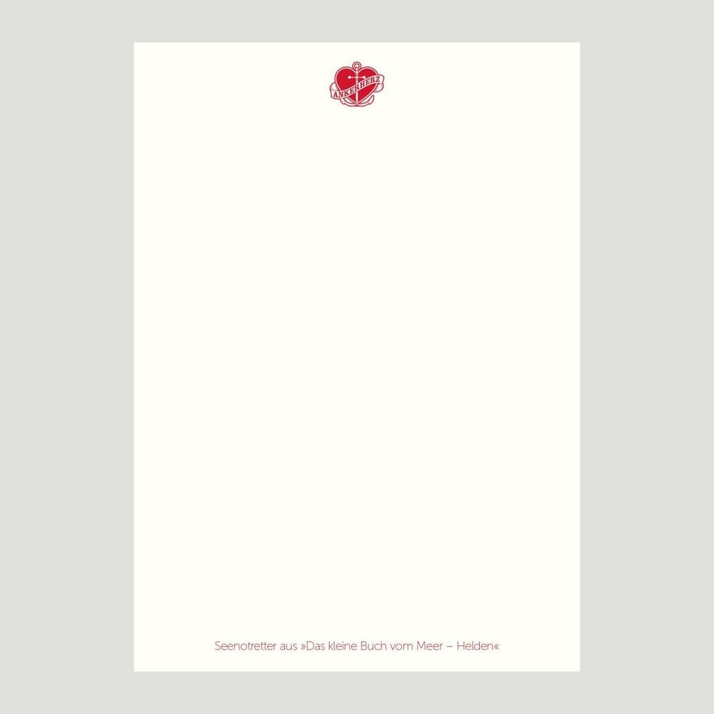 Postkarte Seenotretter - Ankerherz Verlag