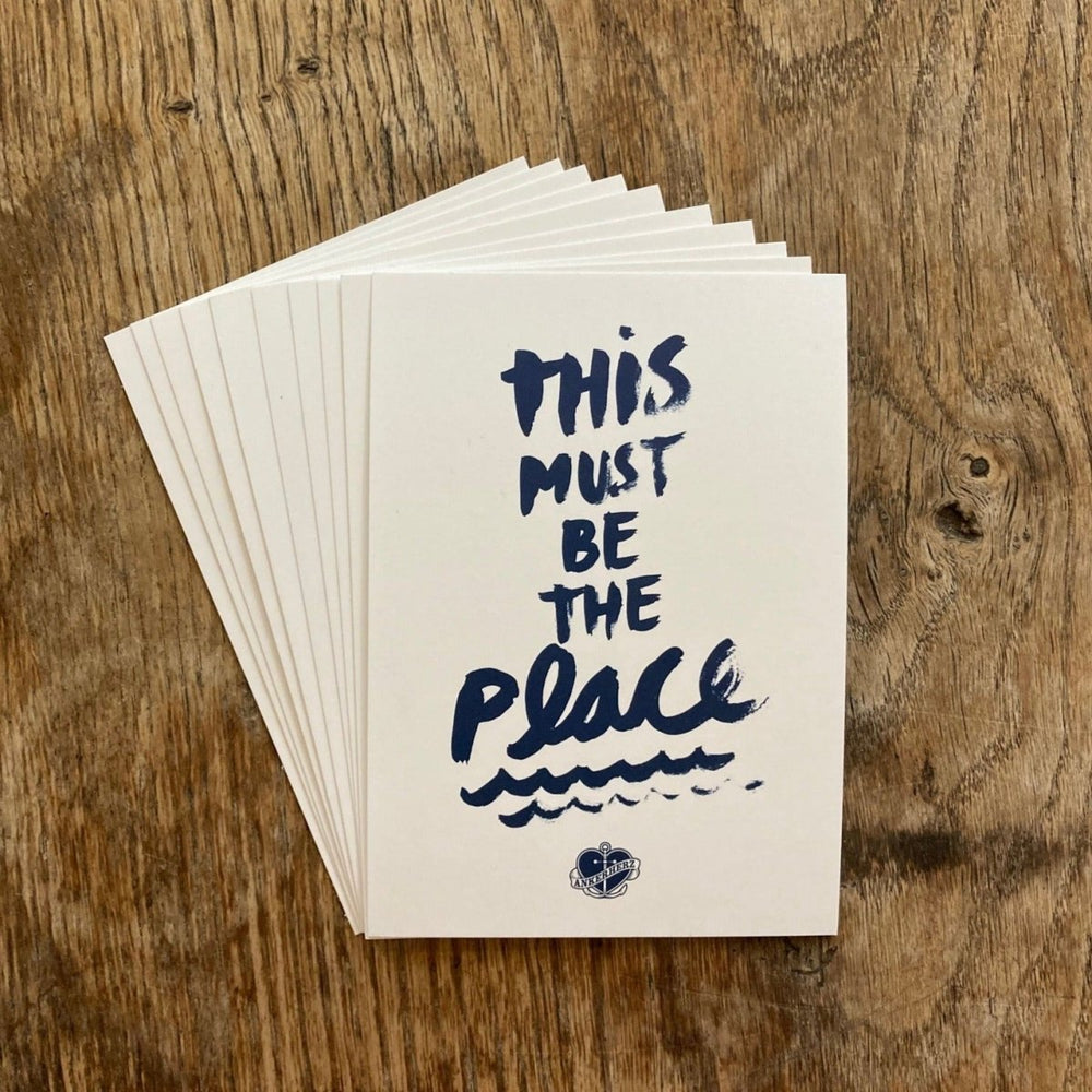 Postkarte This must be the place - Ankerherz Verlag