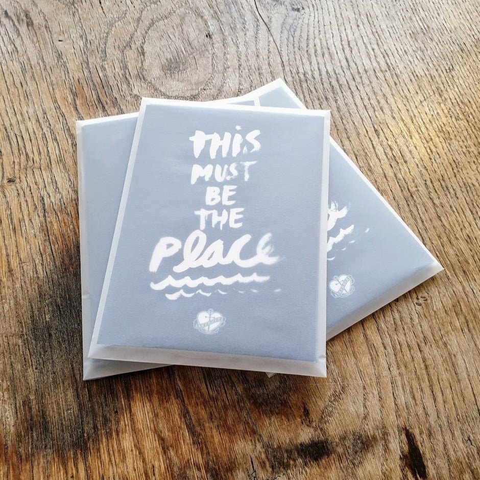 Postkarte This must be the place - Ankerherz Verlag