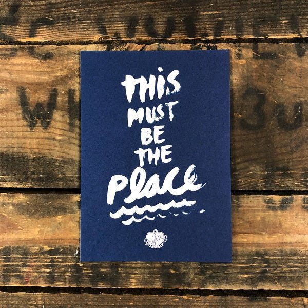 Postkarte This must be the place - Ankerherz Verlag