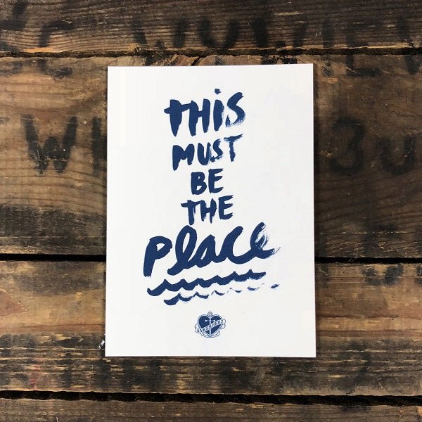 Postkarte This must be the place - Ankerherz Verlag