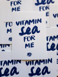 Postkarte Vitamin Sea for me - Ankerherz Verlag