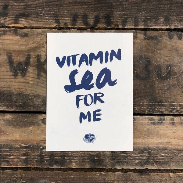 Postkarte Vitamin Sea for me - Ankerherz Verlag