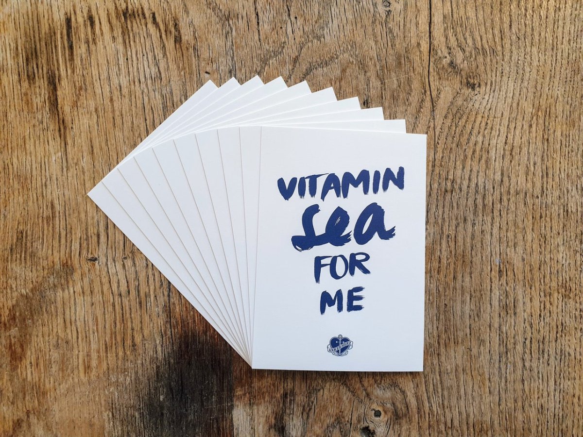 Postkarte Vitamin Sea for me - Ankerherz Verlag