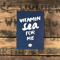 Postkarte Vitamin Sea for me - Ankerherz Verlag