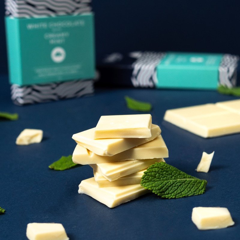 Skelligs - White Chocolate with Creamy Mint