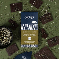 Skelligs - Dark Chocolate with Achill Island Seaweed Sea Salt