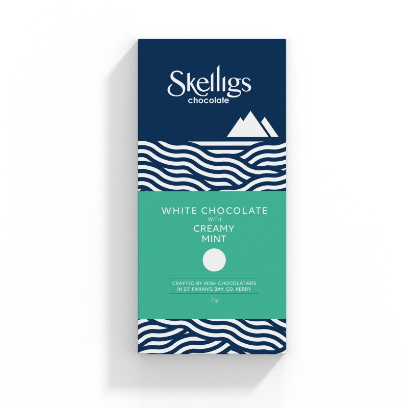 Skelligs - White Chocolate with Creamy Mint