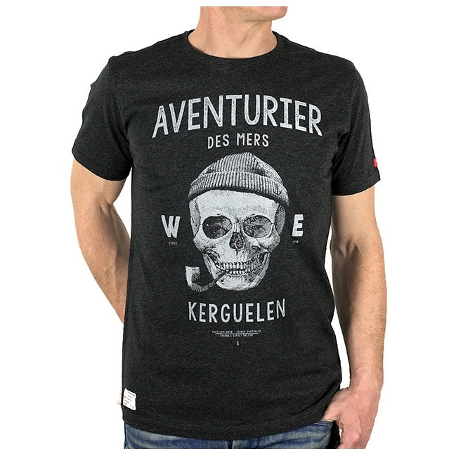 T-Shirt Aventurier des mers anthrazit