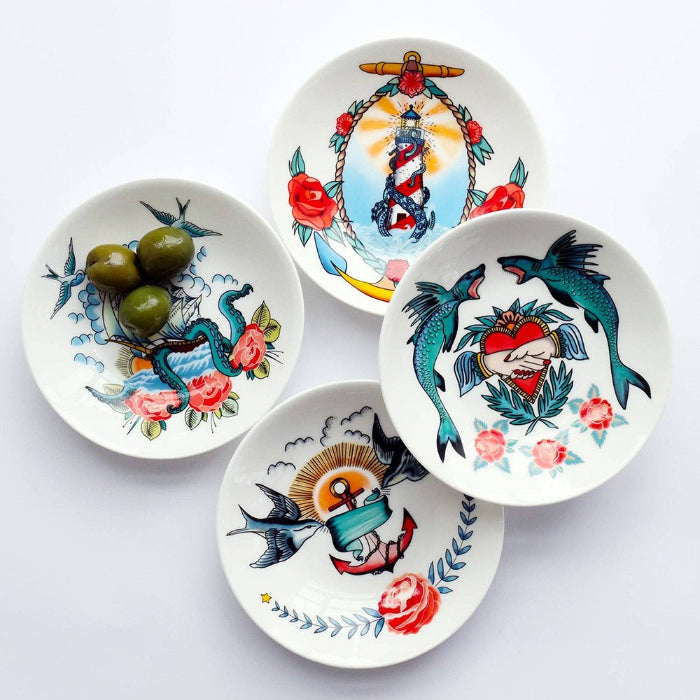 Tattoo Schälchen Sailor's Story aus Cornwall - Ankerherz Verlag