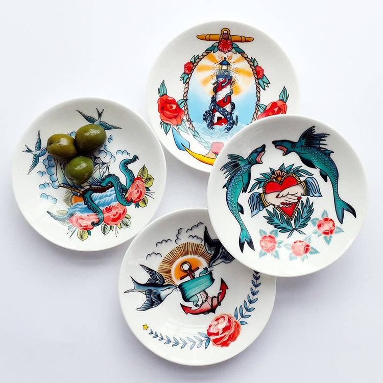 Tattoo Schälchen Sailor's Story aus Cornwall - Ankerherz Verlag