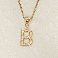 Vergoldete Buchstaben- Charms - Ankerherz Verlag