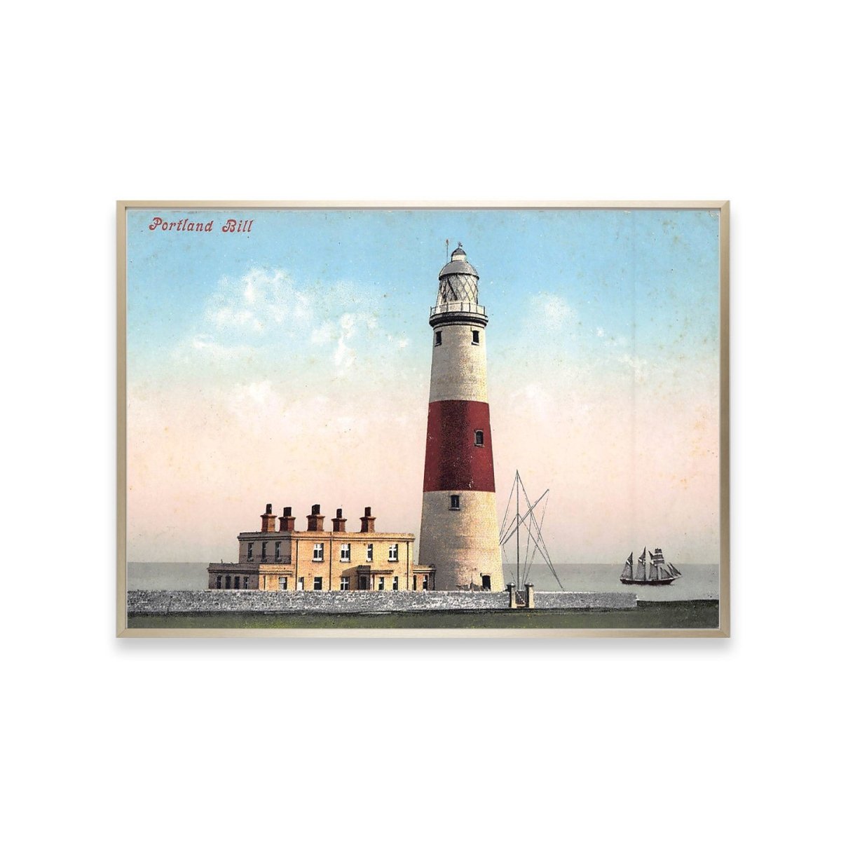 Vintage Poster Portland Bill 21x30 - Ankerherz Verlag