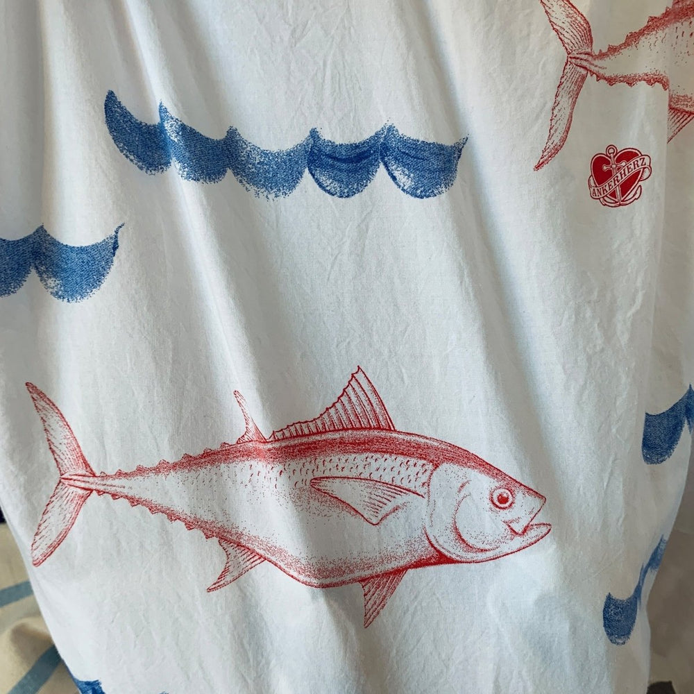Wäschebeutel Wellen und Fische - Ankerherz Verlag