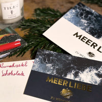Weihnachtskarte "Meer Liebe" Din A6 - Ankerherz Verlag