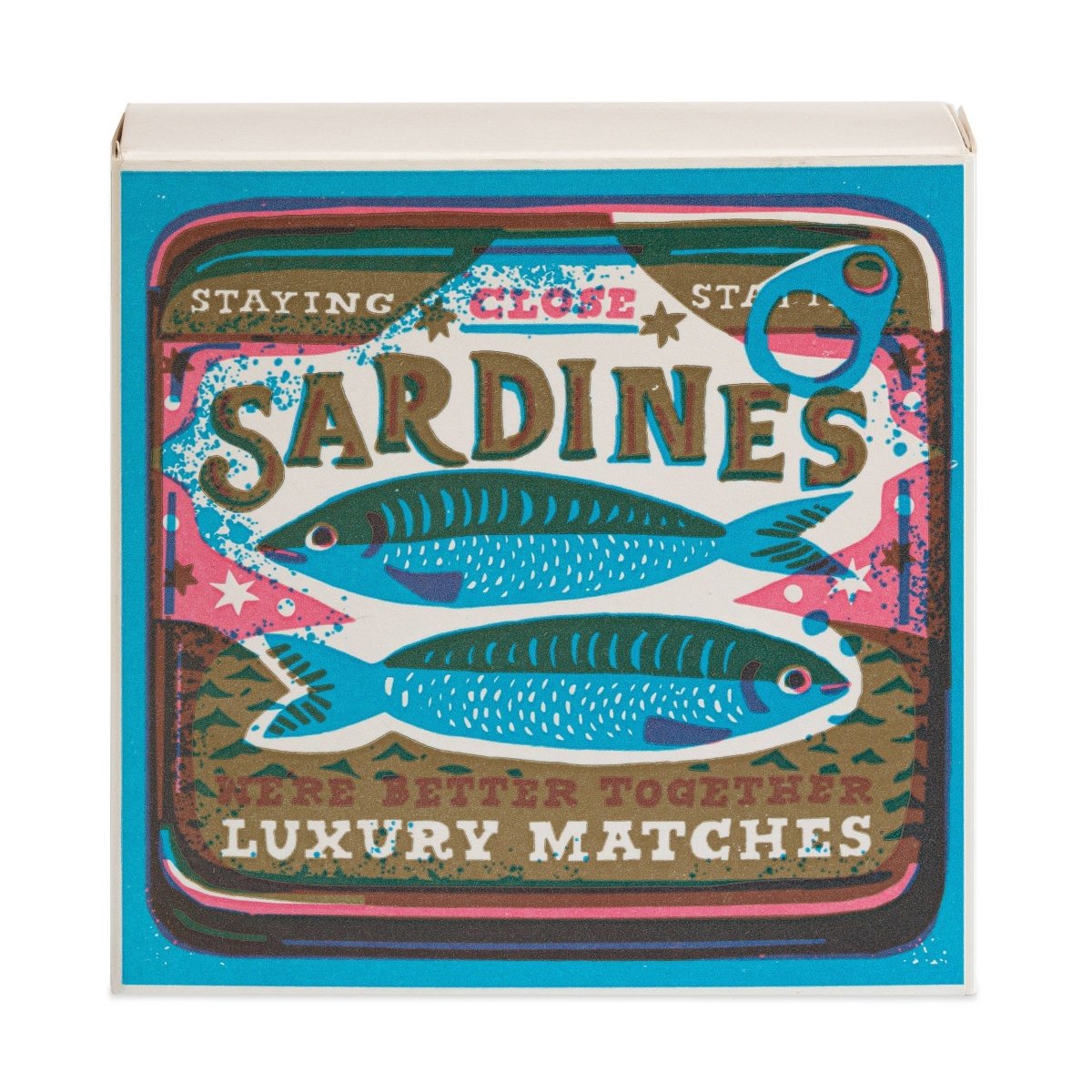 XXL Streichholzschachtel Better Together Sardines - Ankerherz Verlag