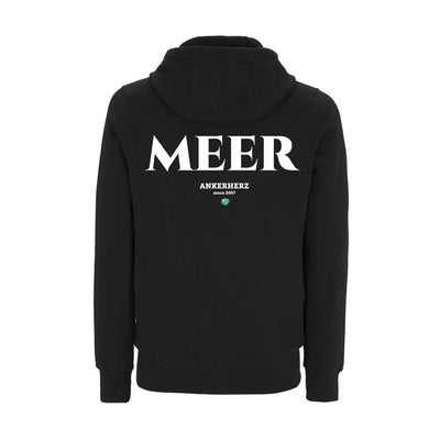 Kapuzenjacke MEER schwarz | ankerherz.de