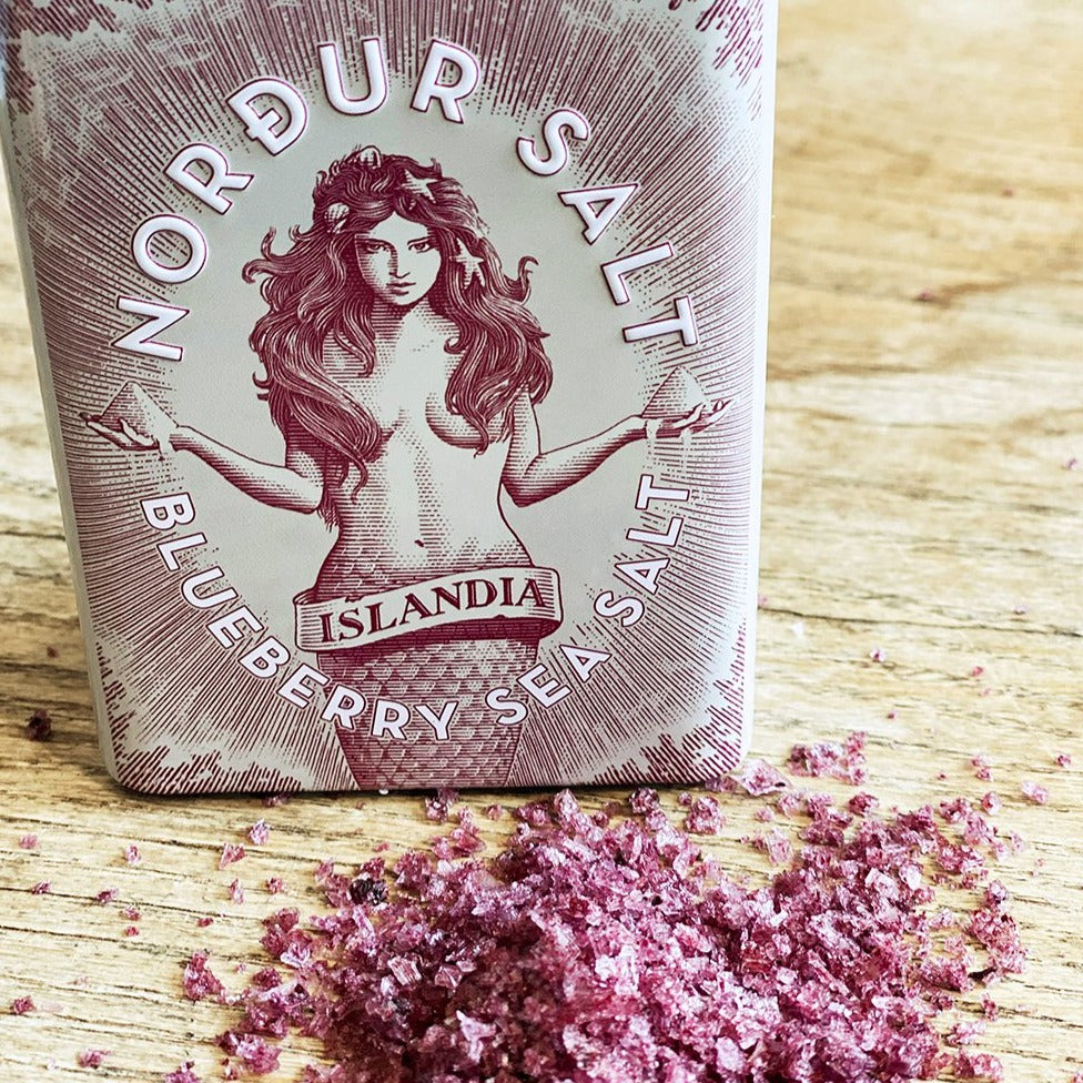 Nordur Arctic Sea Salt Blueberry aus Island - Metalldose | ankerherz.de