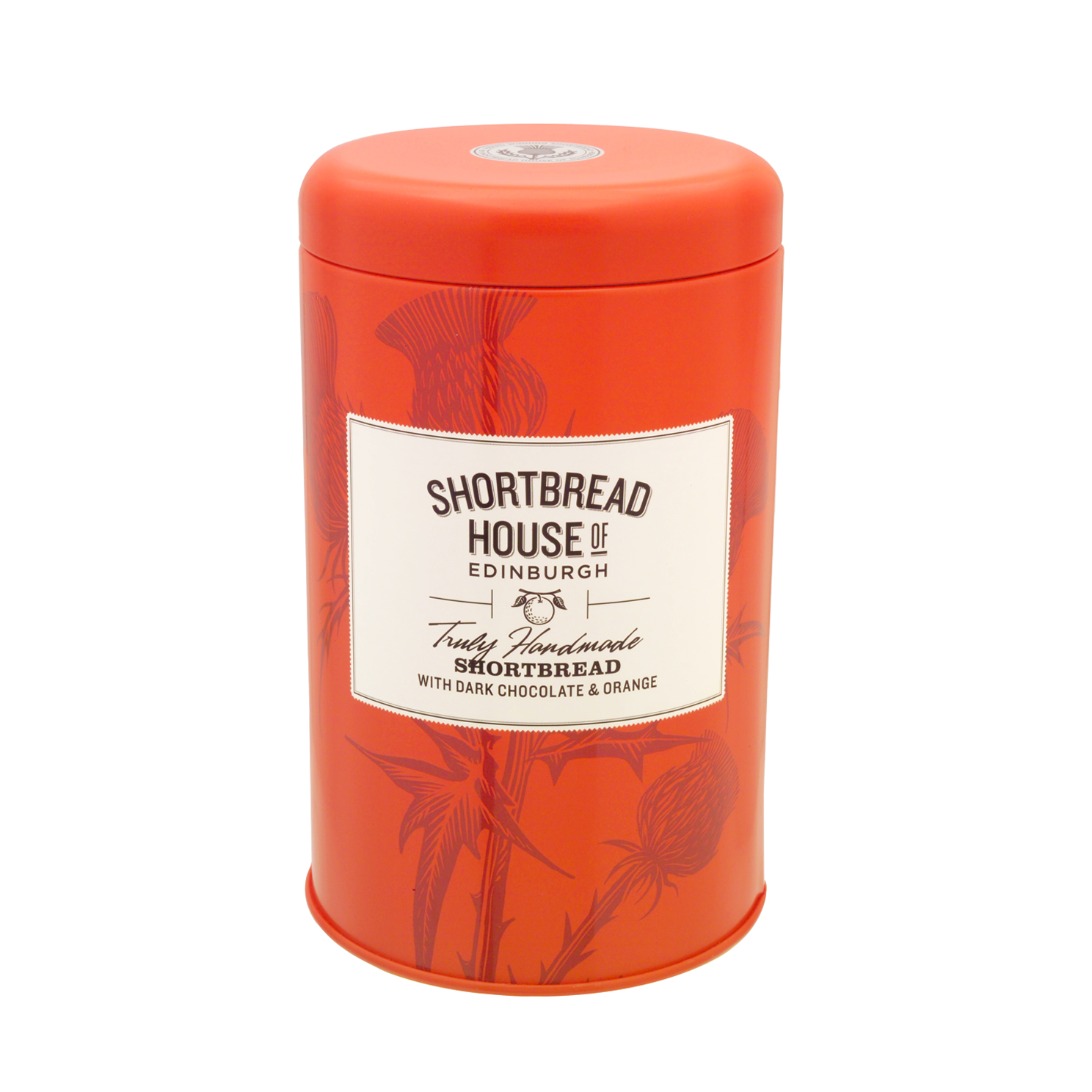 Shortbread Biscuit Tin - Dunkle Schokolade Orange | ankerherz.de