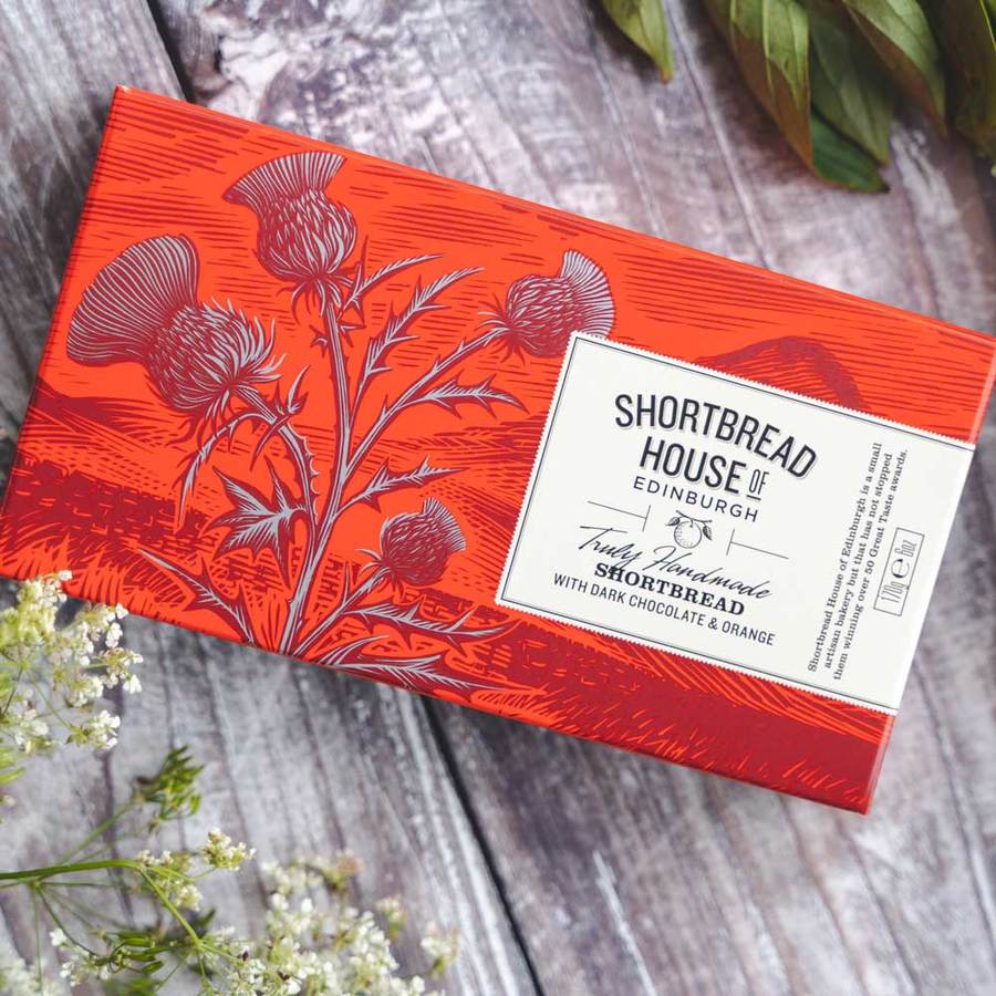 Shortbread Fingers - Dunkle Schokolade Orange | ankerherz.de