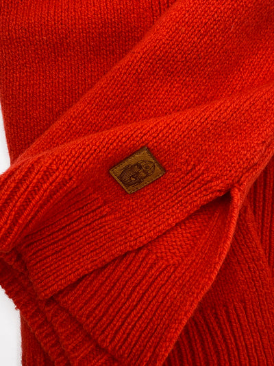 Strickjacke aus Irland in Bojenrot | ankerherz.de