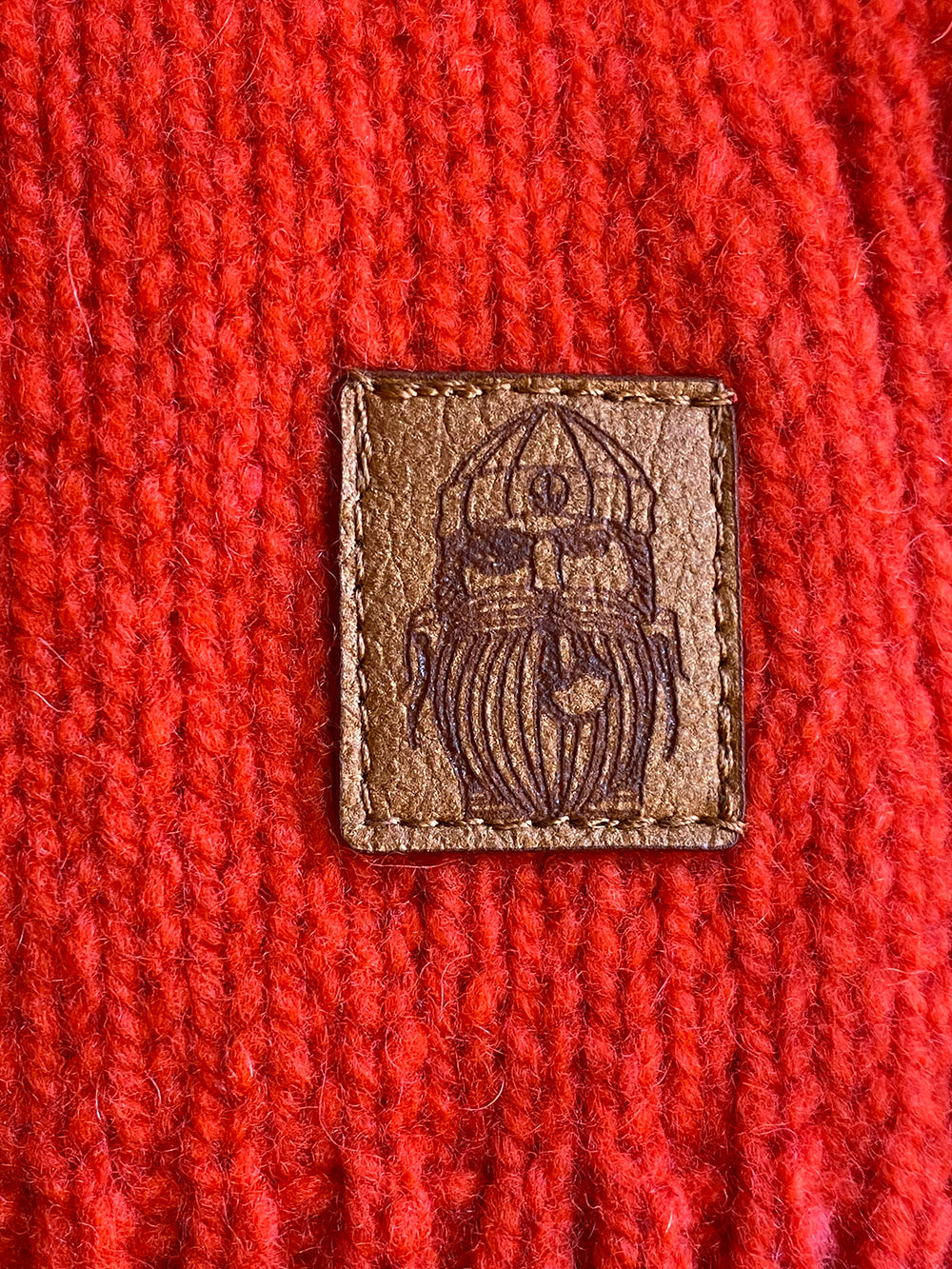 Strickjacke aus Irland in Bojenrot | ankerherz.de