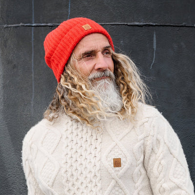 Strickpullover Zopfmuster Cremeweiß | ankerherz.de