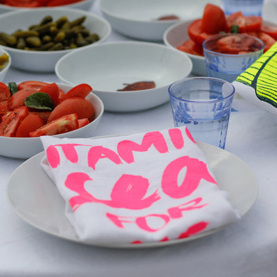 Geschirrtuch Vitamin Sea for me neon