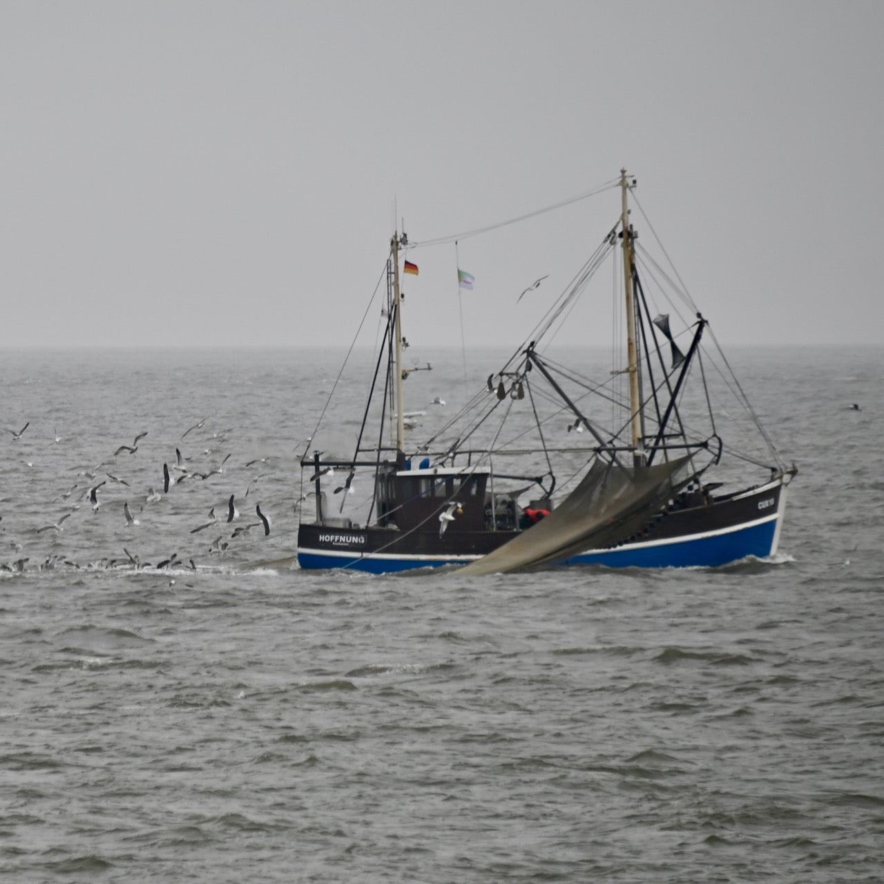 Spucktüten-Tour nach Helgoland, Samstag 23. September