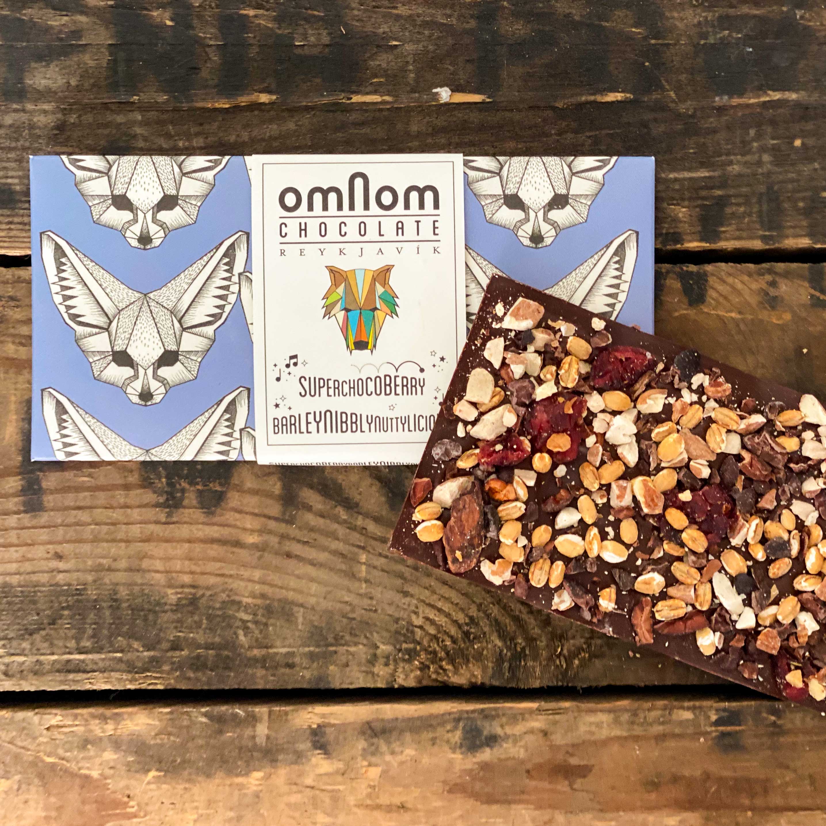 OMNOM Schokolade Schokoberry | ankerherz.de