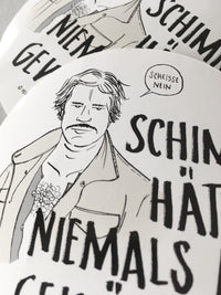 Aufkleber Schimanski